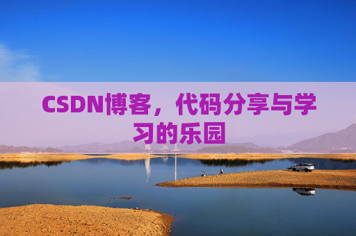 CSDN博客，代码分享与学习的乐园
